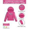 thumbnail image 3 of Sesame Street Abby Cadabby Matching Family Cosplay Pullover Hoodie Infant to Toddler, 3 of 5