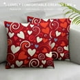 thumbnail image 3 of Nawypu  Valentines Day Pillow Covers Gifts Love Pattern Throw Pillow Cover Decorations Farmhouse Outdoor for Home Decor, 3 of 5