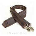 thumbnail image 7 of Sofullue Vintage Leather Replacement Shoulder Strap For Briefcase Luggage Messenger Bag, 7 of 7