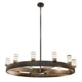 thumbnail image 3 of Meyda Tiffany 173951 Molle Cilindro 12 Light 94" Wide Ring Chandelier - Cafe-Noir, 3 of 3