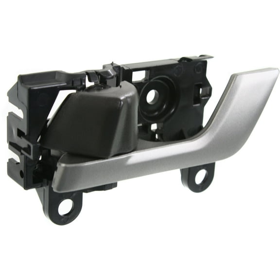 Interior Door Handle Compatible with 2008-2013 Toyota Highlander Front or Rear, Driver Side Silver lever