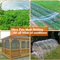 thumbnail image 6 of OutmaxHome Garden Netting, Mosquito Insect Birds Animals Barrier Protection Net Ultra Fine Garden Mesh Netting Plant Covers for Vegetable Plants Fruits Flowers Trees Greenhouse Row Cover, 6 of 9