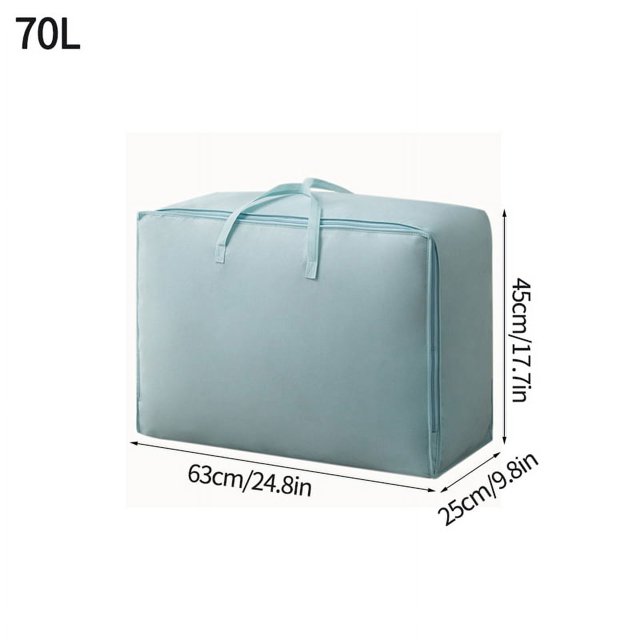Bolsa de almacenamiento de ropa de gran capacidad, armario impermeable, organizador de guardarropa, colcha, almohada, manta, organizador, almacenamiento de ropa de cama a prueba de polvo