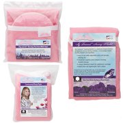 NuAngel Flip & Go Nursing Pad Case with Nursing Blanket & Contoured Burp Pad Set Pink