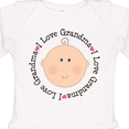 thumbnail image 4 of Inktastic I Love Grandma Baby Shower Boys or Girls Long Sleeve Baby Bodysuit, 4 of 5
