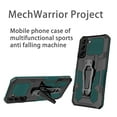 thumbnail image 4 of Dteck Samsung Galaxy S22 Plus Case, Kickstand Military Grade Hard Plastic Hybrid Rugged Heavy Duty Anti-Fall Bumper Phone Cover with Belt Clip for Samsung S22+ Case,Darkgreen, 4 of 7