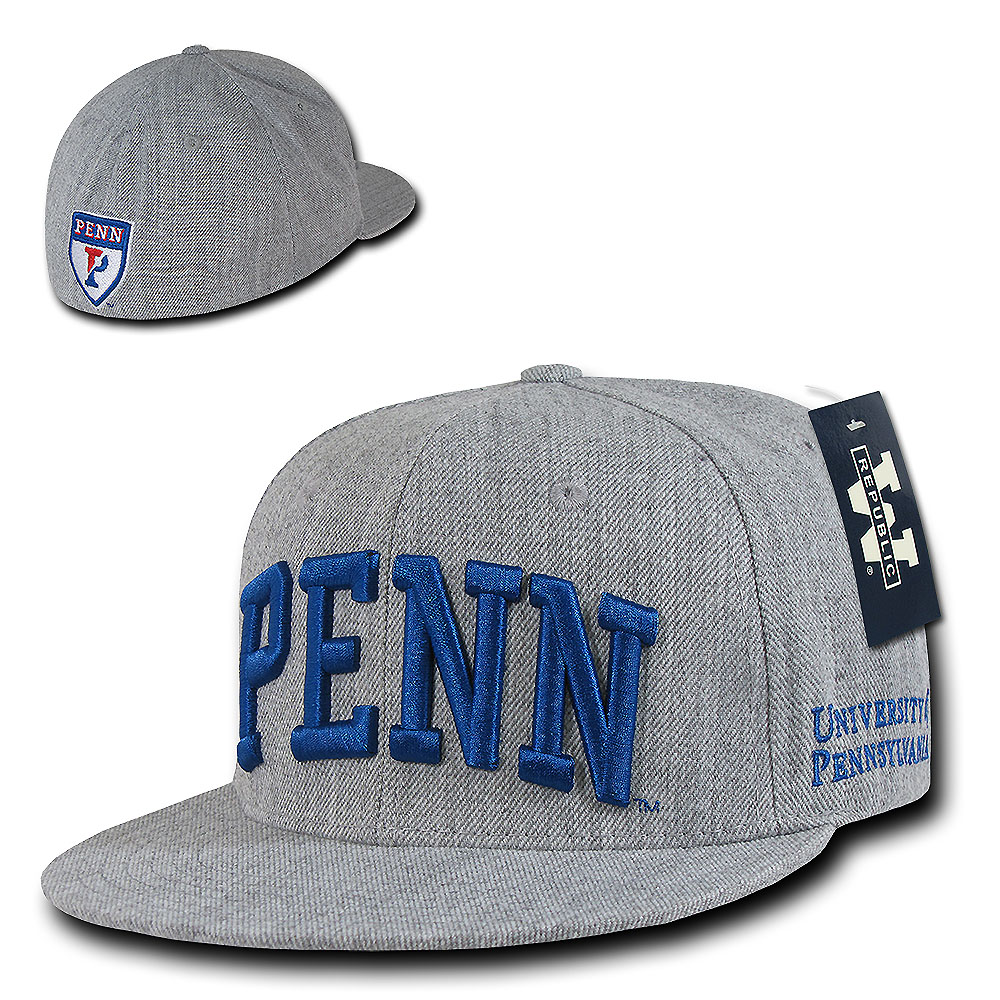 Pennsylvania Quakers Game Day Fitted Hat (Gray) - image 2 of 2