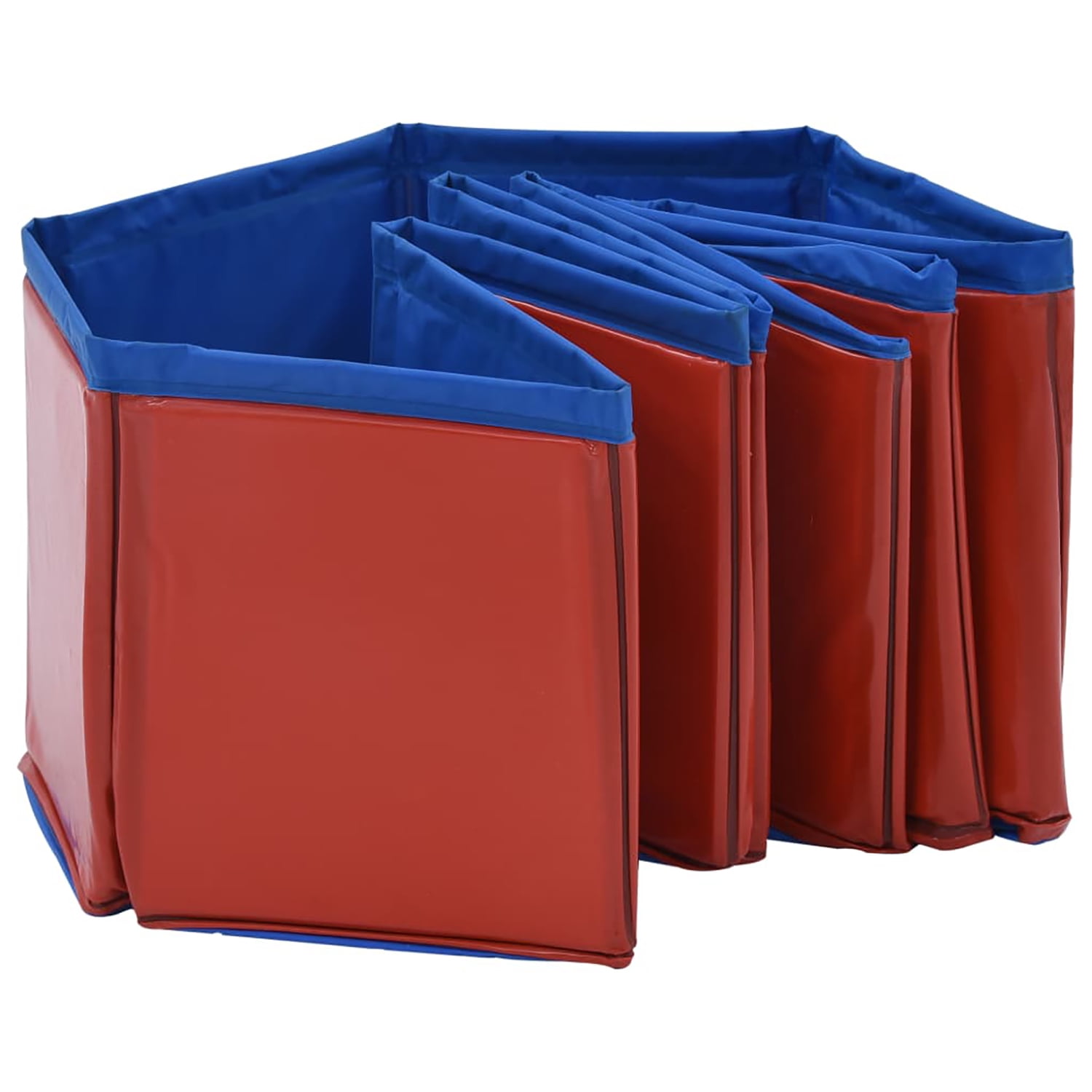 Pefilos 31.5"x7.9" Foldable Dog Swimming Pool for Large, Medium, Small Dogs, PVC Pet Pool for Outdoor Dog Bath Pool, Red Pefilos 31.5"x7.9" Foldable Dog Swimming Pool for Large, Medium, Small Dogs, PVC Pet Pool for Outdoor Dog Bath Pool, Red