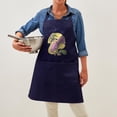 thumbnail image 4 of CafePress - Mardi Gras Flamingo - Kitchen Apron with Pockets, Grilling Apron, Baking Apron, 4 of 5