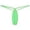 Green, variant on Lingerie for Women Organic Silk Sheer Lip Shorts for Women Delicate Transparent Print Comfort and Everyday Wear Pink One Size