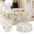 thumbnail image 2 of Binwennn Coffee Table Runners 60 Inches Long Napkins Table Round Table Cloth Table Cloth Wipeable Table Cloth For Kitchen And Dining Room Round Table Cloth, 2 of 4