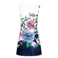 thumbnail image 5 of ICHUANYI Clearance Women's Fashion Sexy Vintage Round Neck Sleeveless Printed Round Dresses(Pink, M) ICHUANYI WER2023081113582, 5 of 5