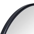 thumbnail image 2 of TEHOME Black Oval Bathroom Mirror, 20x30 inches, Pill Shaped, Tilting, 2 of 6