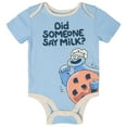 thumbnail image 2 of Sesame Street Elmo Cookie Monster Oscar the Grouch 5 Pack Bodysuits Newborn to Infant, 2 of 5