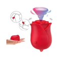 thumbnail image 1 of Rose Vibrator Sex Toys para Mujer, Pene Pezón Lengua Lamiendo Chupando Vibrador Estimulador 1 pieza rojo Sailing Electrónica, 1 of 5