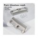 thumbnail image 4 of Mini peine para flequillo de titanio, peine para el cabello, Mini peine con hebilla colgante portátil de titanio antiestático para superar, 4 of 5