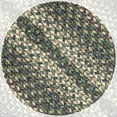 thumbnail image 2 of Homespice Decor 310873 27 x 45 in. Rectangular Cedar Ridge Ultra Durable Braided Rug, Green, 2 of 5