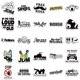 thumbnail image 4 of Pegatinas de vinilo, 50 unidades por lote, cascos de anime, impermeables, 4 of 5