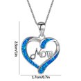 thumbnail image 2 of Jacenvly 2024 New Mother's Day Mom Heart Pendant Necklace Maternal Necklace Trend Jewelry Gift For Mother Valentine Gifts For, 2 of 3