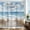 A-05bible Verse, variant on Beach Shower Curtain 72Wx72H Inch Blue Ocean Coastal Beachy Sea Oil Painting Seaside Summer Waves Modern Hawaii Landscape Scenery Bathroom Decor Fabric Polyester Waterproof 12 Pack Hooks