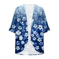thumbnail image 4 of NJDVHB Cardigan d'Hiver pour Femmes, Blouse Décontractée à Manches Longues avec Poche, 4 of 5