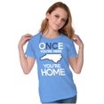 thumbnail image 5 of North Carolina You're Home Here Cute Women's T Shirt Ladies Tee Brisco Brands X, 5 of 6