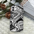 thumbnail image 5 of FKBRCL4U Compatible with iPhone 16 Plus Matte Case, Black White Abstract Shapes Bold Lines Pattern for Girl Full Body Design Soft Silicone Drop Shock Scratch Protection for iPhone 16 Plus, 5 of 7