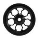 thumbnail image 3 of 4X Rueda Fácil de Bicicleta Plegable para Aleación de Aluminio Easywheel Rodamiento Sellado Ultraligero Ruedas de Empuje Piezas de Bicicleta, Negro, 3 of 10