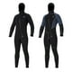 thumbnail image 5 of Naiovety Traje de baño con capucha Traje de baño de cuerpo completo Conjunto de esnórquel Mono Gris XL Deportes acuáticos Negro 3XL Naiovety OD019366-10, 5 of 6