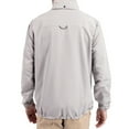 thumbnail image 2 of Men's Cutter & Buck Gray Michigan Wolverines Charter Eco Recycled Full-Zip Jacket, 2 of 2