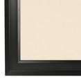 thumbnail image 4 of Designovation Bosc Linen Fabric Framed Pinboard Black 23.5x29.5, 4 of 9
