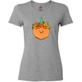 thumbnail image 3 of Inktastic Pumpkin Unicorn for Halloween and Thanksgiving Women's T-Shirt, 3 of 5