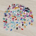 thumbnail image 1 of unbranded 150Ud Rhinestones Doble Agujero Caballo Ojo Cristal Plano Para Crear Decoraciones Elegantes, 1 of 6