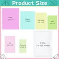 thumbnail image 2 of 6 Pack 9 Disc Medium Size Envelope Pocket Dividers 7 x 9.25 Inch Discbound Notebook Planner Binder Envelopes Discbound Pocket Dividers Supplies for School Office Home Work Organizer, 2 of 6
