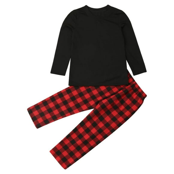 Pijamas navideños Fiomva para familias, conjuntos a juego, ropa de dormir navideña, pijamas navideños para adultos, hombres, mujeres, bebés y niños.