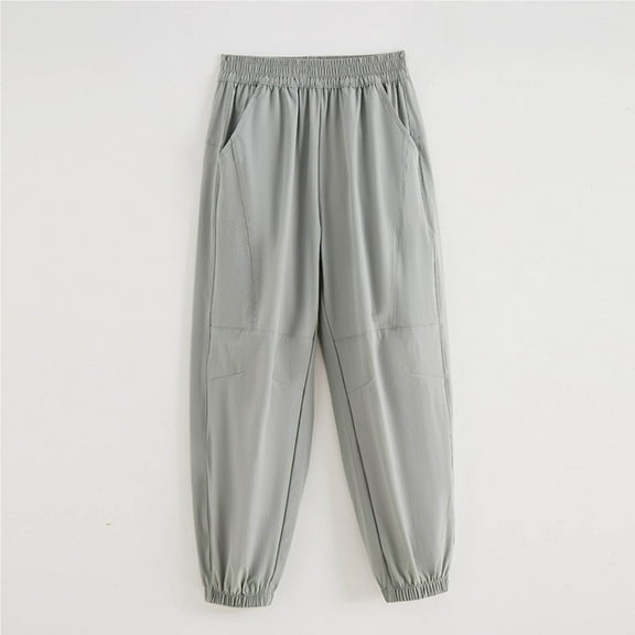 Kids Baseball Long Pants Boys and Girls Baggy Joggers Slacks Outfit Summer Clothing for 5-16 Years