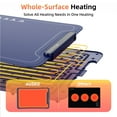 thumbnail image 5 of Auseo Electric Warming Tray, Portable Silicone Food Warming Mat, Warming Mat for Food for Buffets Party and Home Daily Use, 3 Level Temperature, 4 Hours Auto-Off, Easy to Clean, Blue, 5 of 8