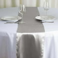 thumbnail image 6 of Efavormart 10 PCS 12"x108" Silver Satin Table Runner, 6 of 6