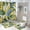 style-1023, variant on Shower Curtain Sets with Rugs 4 Piece Underwater Coral Reef Seahorses Shells Shower Curtain Set with Rugs Ocean Themed Seashell Coral Seahorse 12 Plastic Hooks for Bathroom Decor 72inch X 72inch