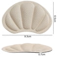 thumbnail image 2 of Coussinets de Talon Arrière, Inserts Adhésifs pour Talons, Protège-Teels Réutilisables pour Femmes Hommes, 8 Pcs, 2 of 6