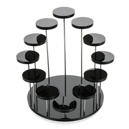 

Multi-Layer Cupcake Stands Round Pastry Cake Rack Holder Tray for Baby Shower Wedding Birthday