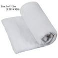 thumbnail image 2 of Christmas Snow Cover Blanket, Artificial Cotton, 1x1.5M, White, For Tree Skirts Backdrop Decorations With Package Included, 2 of 7