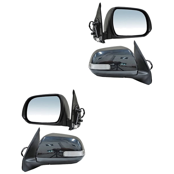 Par de Espejos Tacoma 2012 A 2015 Toyota Generica Para pintar Con direccional Eléctrico