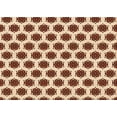 thumbnail image 1 of Ahgly Company Indoor Rectangle Patterned Deep Peach Orange Area Rugs, 7' x 10', 1 of 6
