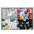 thumbnail image 1 of Kit de Modèle Moléculaire 54 Pcs XMM-067 Structure de 54 Atomes Modèle à Échelle en Boule et Bâton, 1 of 5