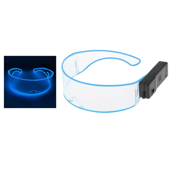 de Sol Divertidas Del Festival de s s de Los Hombres LED Envueltas Alrededor de s de Macarena Gafas de sol futuristas unisex
