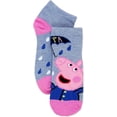 thumbnail image 5 of Peppa Pig Girls Socks, 6 Pack Quarter Socks Set (Little Girls & Big Girls), 5 of 7