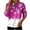 Purple, variant on Half Zip Sweatshirts Loose Fit Casual Christmas Crewneck Pullover Tops for Women Colorblock Holiday Outfits (XL, Black 01)