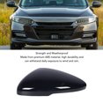 thumbnail image 3 of Side Rearview Mirror Cover Door Wing Mirror Cap Exterior Rear View Mirror Housing High Strength ABS Weather Proof Car Exterior Door Mirror Cap Replacement Black, 3 of 7