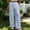 A1_Blue, variant on TZZQ Striped Linen Pants Wide Leg Drawstring Elastic Waist Trousers with Pockets Lightweight Loose Striped Gingham Plaid Lounge Pants Summer Casual Relaxed Fit Beach Vacation Flowy Slacks Black L